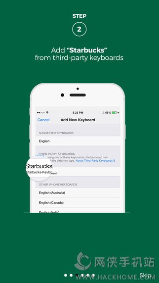 Starbucks Keyboard键盘软件app下载手机版 v1.0