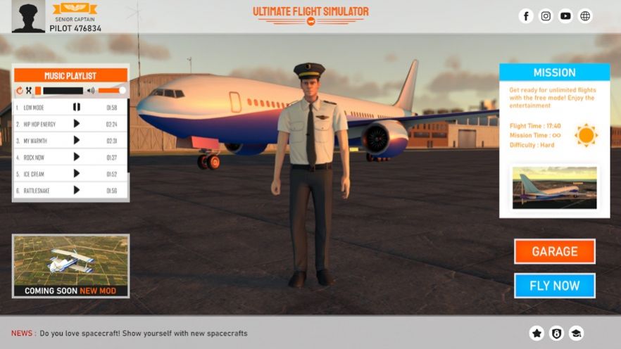 Ultimate Flight Simulator Pro中文版手机版 v4.0