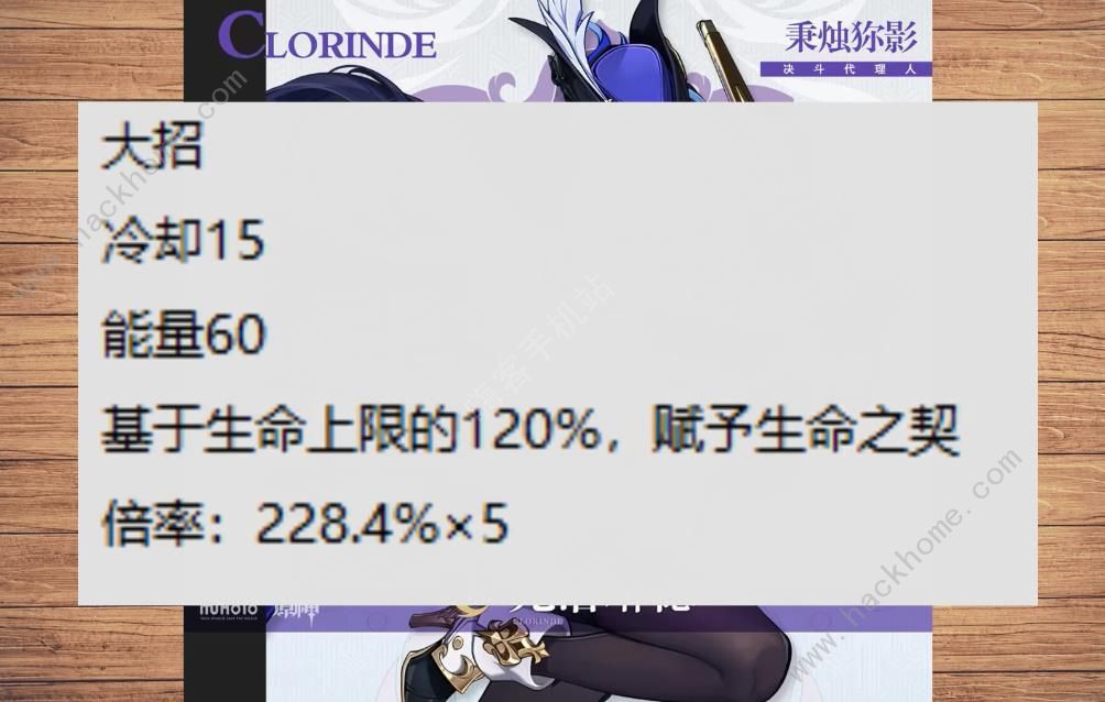 原神克洛琳德超详细技能爆料 克洛琳德技能天赋属性详解图片4