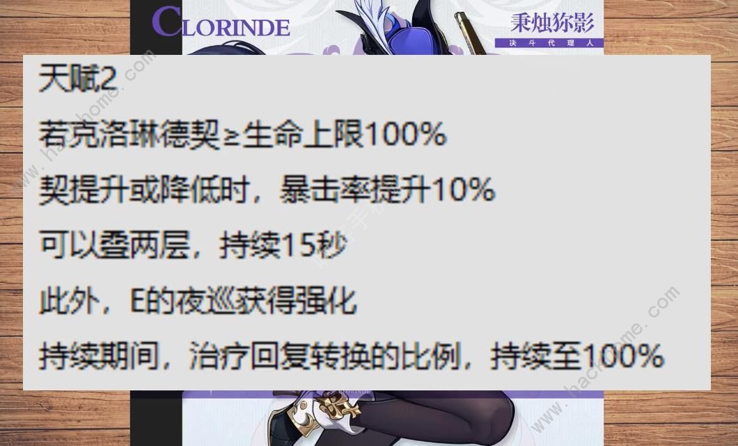 原神克洛琳德超详细技能爆料 克洛琳德技能天赋属性详解图片6