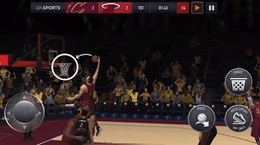 NBA LIVE Mobile Basketball中文汉化版下载 v8.0.00