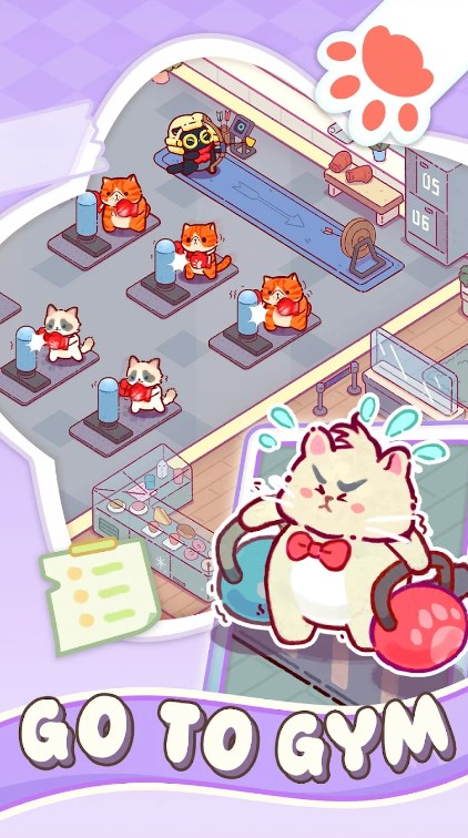 猫咪健身房官方安卓版下载（Kitty Gym Idle Cat Games） v1.0.5089