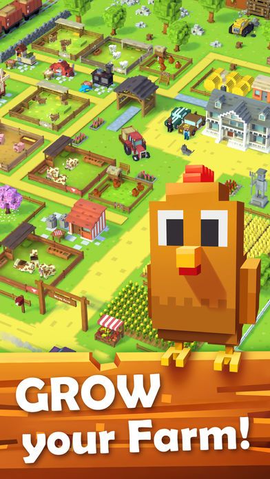 方块农场中文安卓版（Blocky Farm） v1.2.58