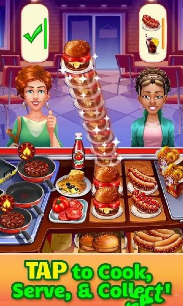 烹饪有趣的餐厅游戏安卓最新版下载（Cooking Craze） v1.39.0