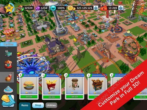 过山车大亨触摸版官网安卓手机版（RollerCoaster Tycoon Touch） v2.7.3