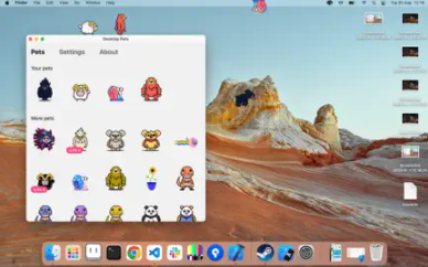 Desktop Pets桌面山羊Mac版app官方下载 v2.14