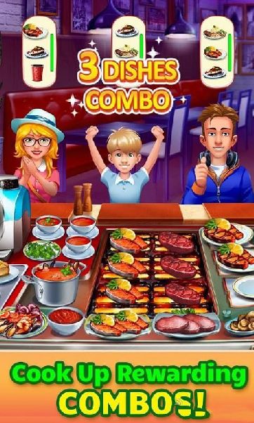 烹饪有趣的餐厅中文最新安卓版（Cooking Craze） v1.39.0