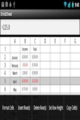 电子表格应用程序手机版app v3.6.2