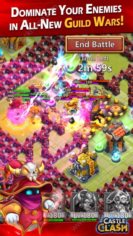 城堡冲突传奇时代游戏官网安卓版（castle clash） v1.5.2