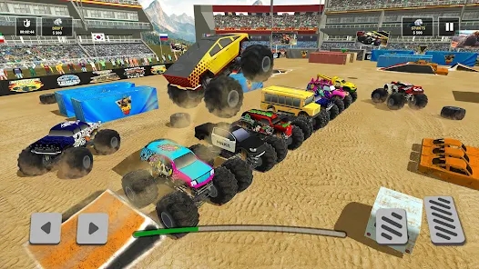 美国大脚卡车表演赛安卓游戏下载（MONSTER TRUCK JAM TRUCK GAMES） v1.0.0