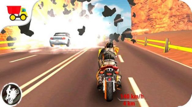 超级3D公路自行车特技游戏手机版（Super 3D Highway Bike Stunt） v1.6