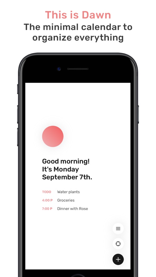 Dawn - Minimal Calendar 中文版下载app v2.0.3