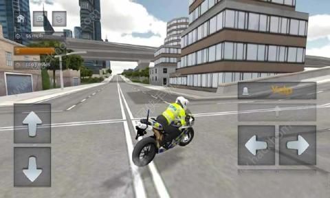 警用摩托自由世界模拟3D游戏中文汉化版（Police Motorbike Simulator 3D） v1.0.1