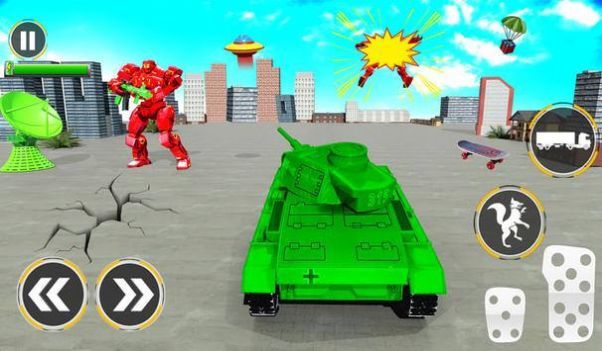 Army School Bus Robot Car Game中文版游戏下载 v2