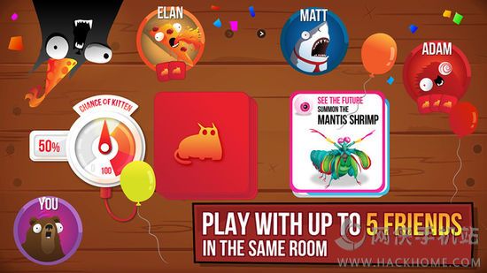 炸弹猫游戏官网IOS版（Exploding Kittens） v2.2.0