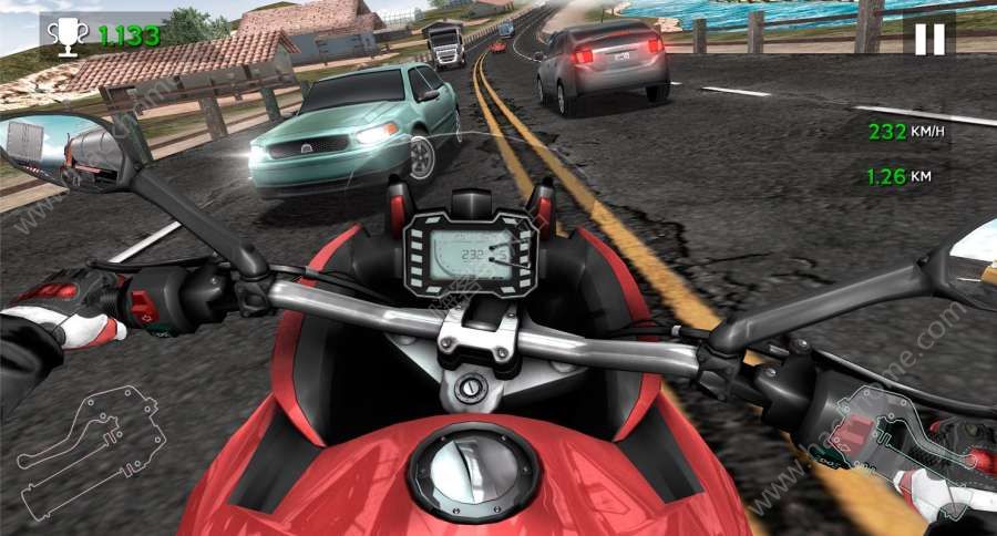 摩托车手中文最新安卓版 （Moto Rider In Traffic） v1.0.4