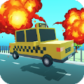 出租车疯狂之路游戏最新版（Crazy Road Taxi Madness） v0.1