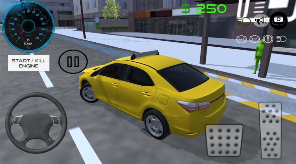 思域出租车模拟器游戏中文版(Corolla Taxi Simulator ) v1.0