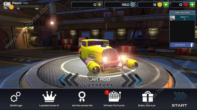 疯狂火箭飞车中文安卓版（Rocket Carz Racing） v1.01