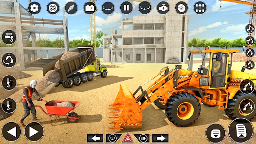 反铲施工模拟器安卓中文版下载（Backhoe Construction Simulator） v1.1