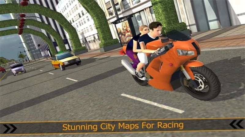 城市摩托车赛手中文最新安卓版（Furious City Moto Bike Racer） v1.6