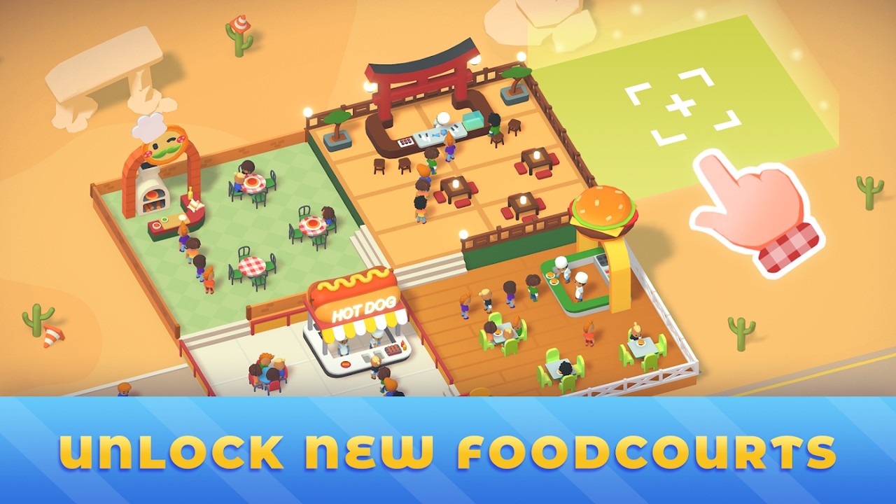 空闲食品公园大亨游戏安卓版（Idle Foodcourt） v1.1.0001