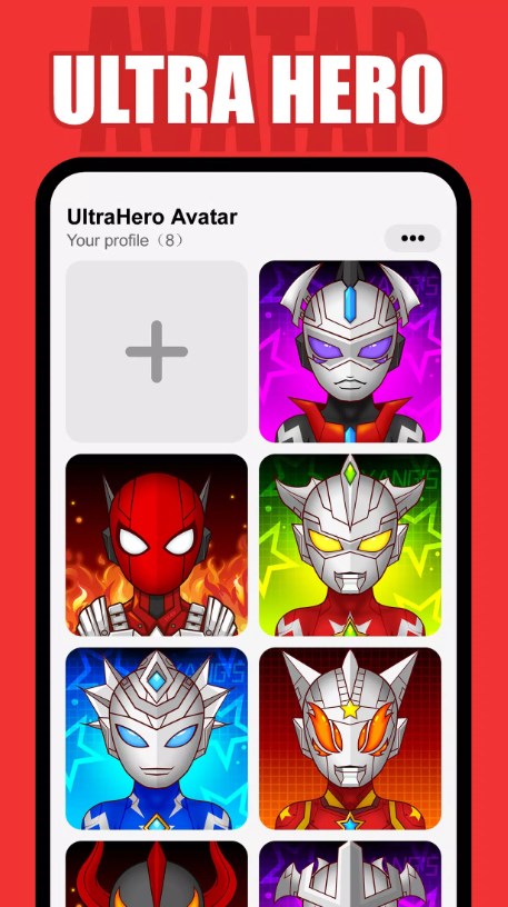 装扮奥特英雄安卓版手游下载（UltraHero Avatar Maker）图片1