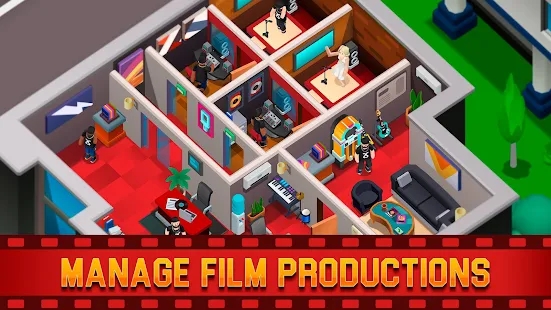 放置电影制片人大亨中文版游戏下载（Idle Film Maker Empire Tycoon） v0.8.2