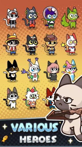 Super Cat Idle Warrior下载官方最新版 v0.1.5