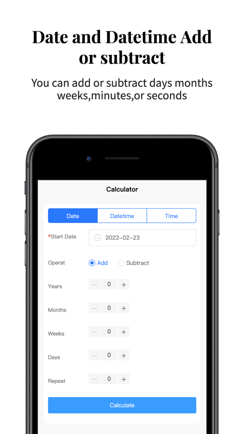 日期时间计算工具手机版app v1.0.5