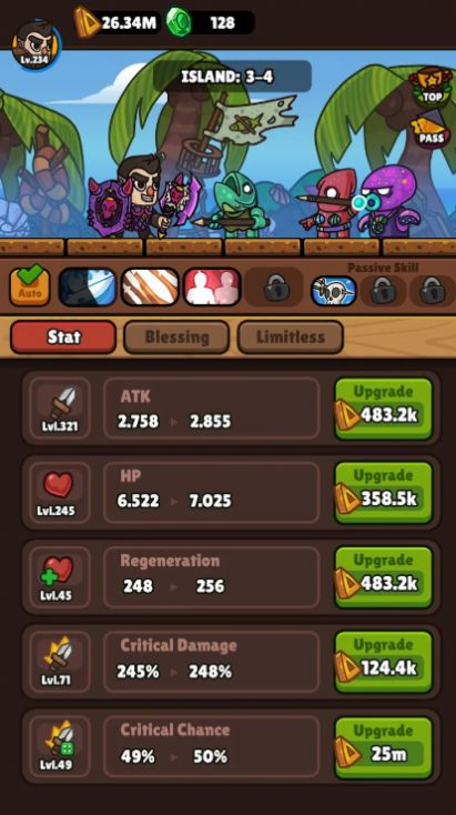 Idle RPG Adventure Hero安卓中文版下载 v2.0.1